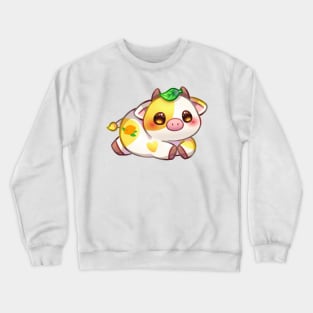 Lemon Cow Crewneck Sweatshirt